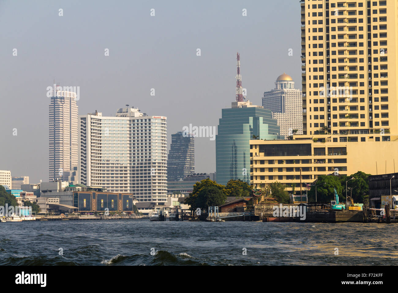 View of River in Bangkok Stock Photo - Alamy