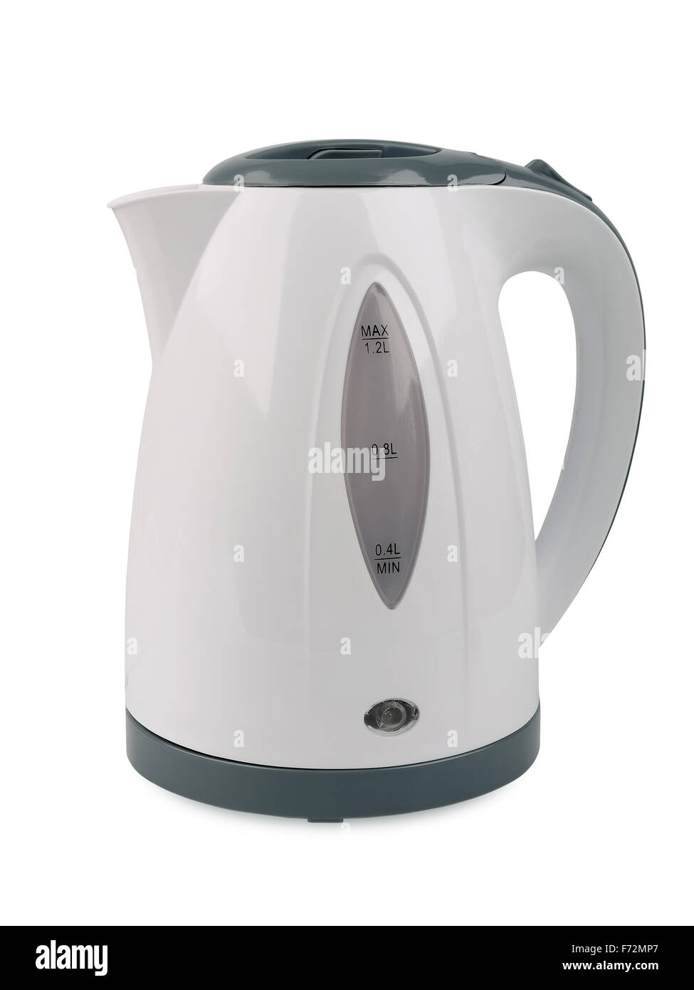 electric kettle isolated on white background Stock Photo