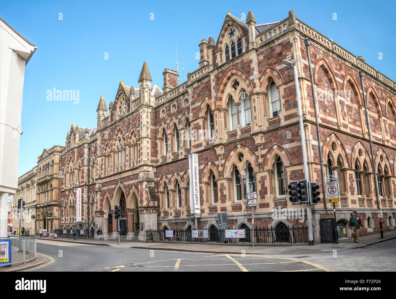 Exeter Royal Albert Memorial Museum and Art Gallery, Devon, England, UK Stock Photo