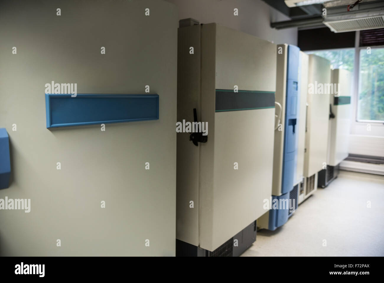 Large fridge units Stock Photo