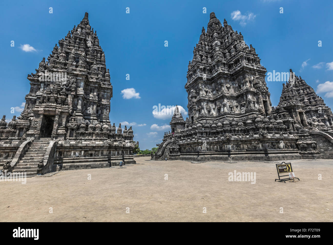 Prambanan temple near Yogyakarta on Java island, Indonesia Stock Photo ...
