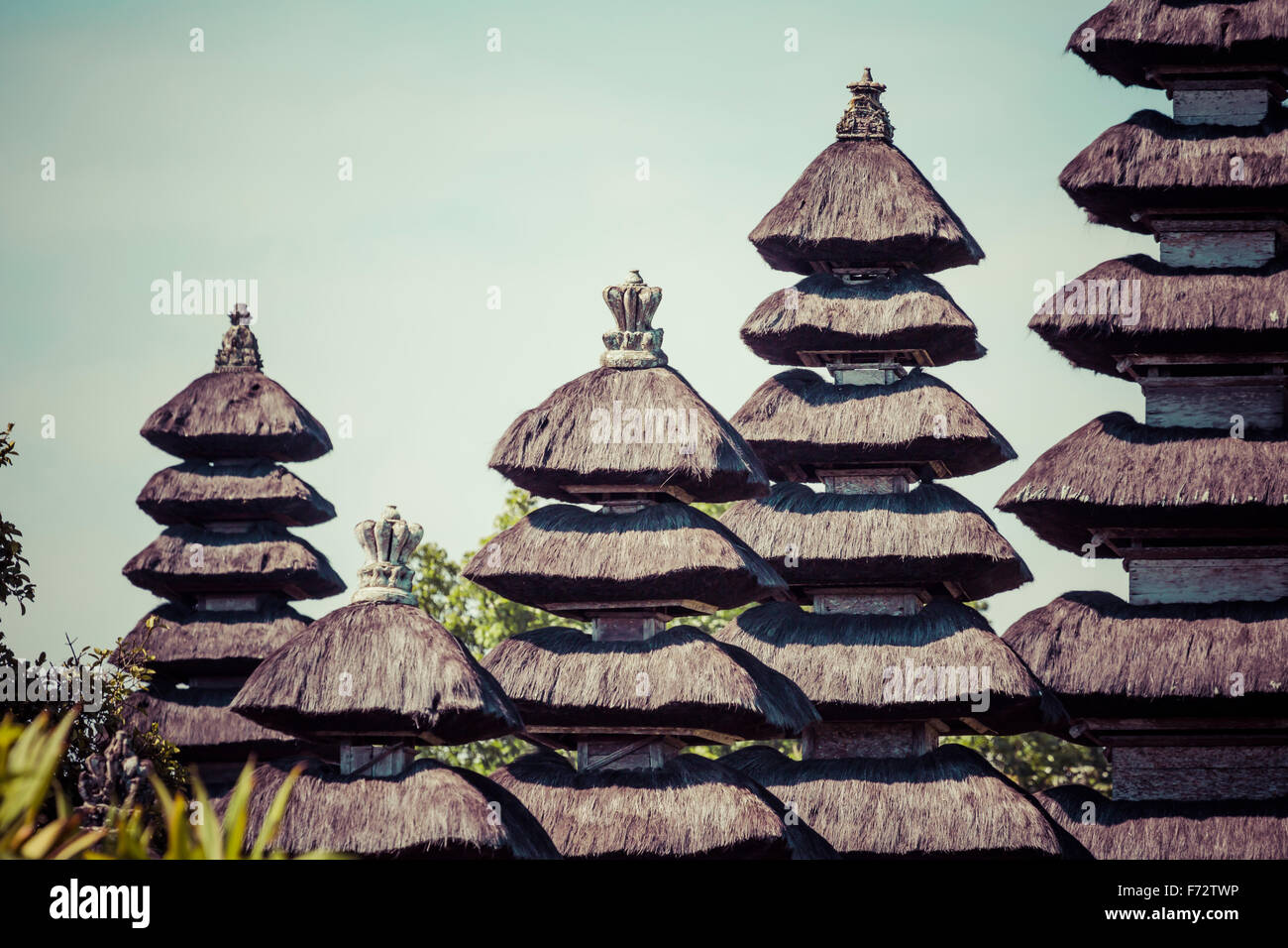 Pura Taman Ayun near Mengwi, Bali, Indonesia. Stock Photo