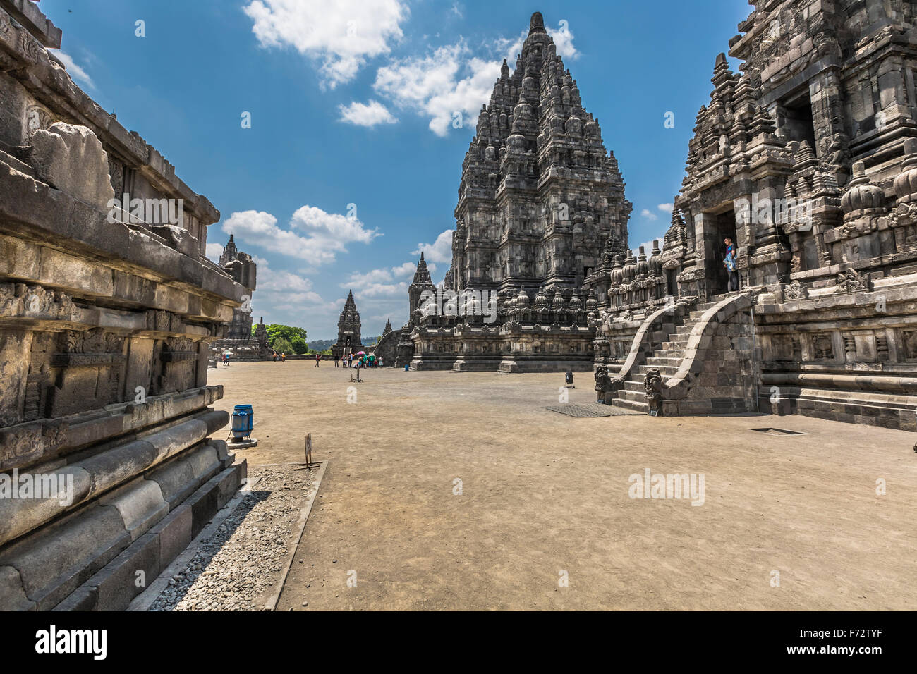 Prambanan temple near Yogyakarta on Java island, Indonesia Stock Photo ...