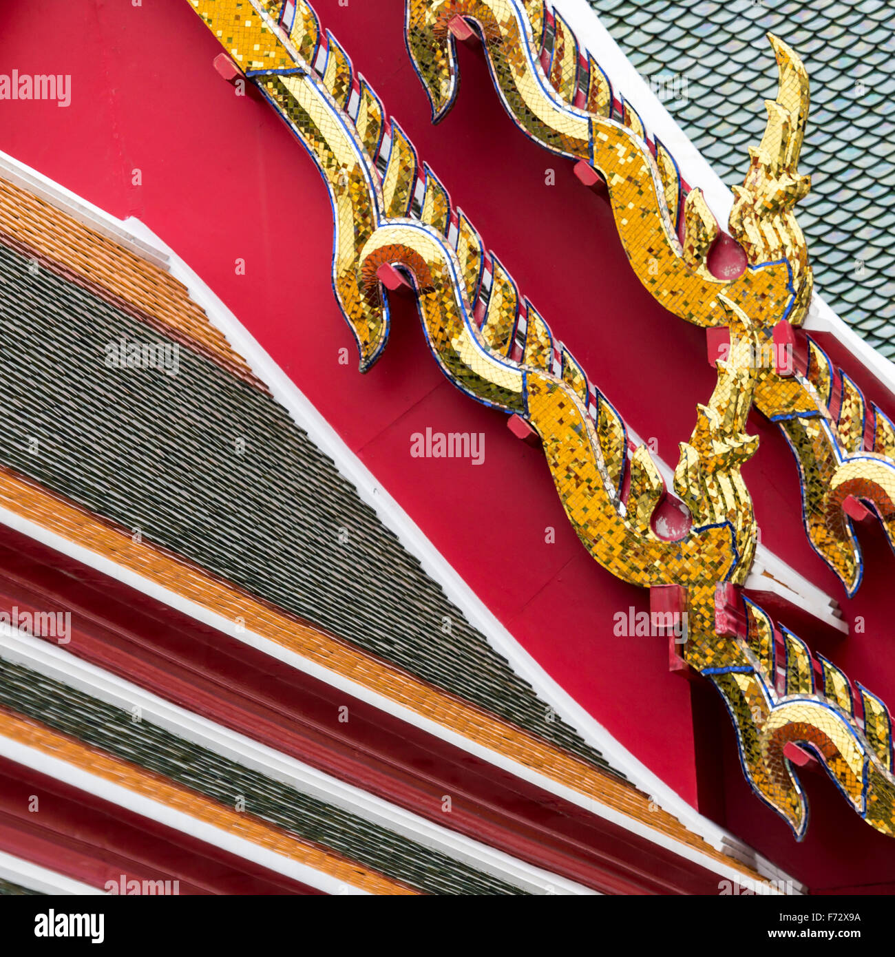 Beautiful Wat Pho temple in Bangkok Thailand Stock Photo - Alamy