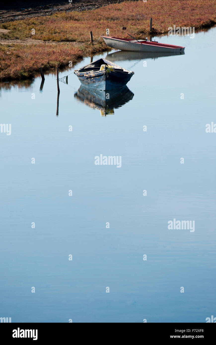 Boats on calm waters Stock Photo - Alamy