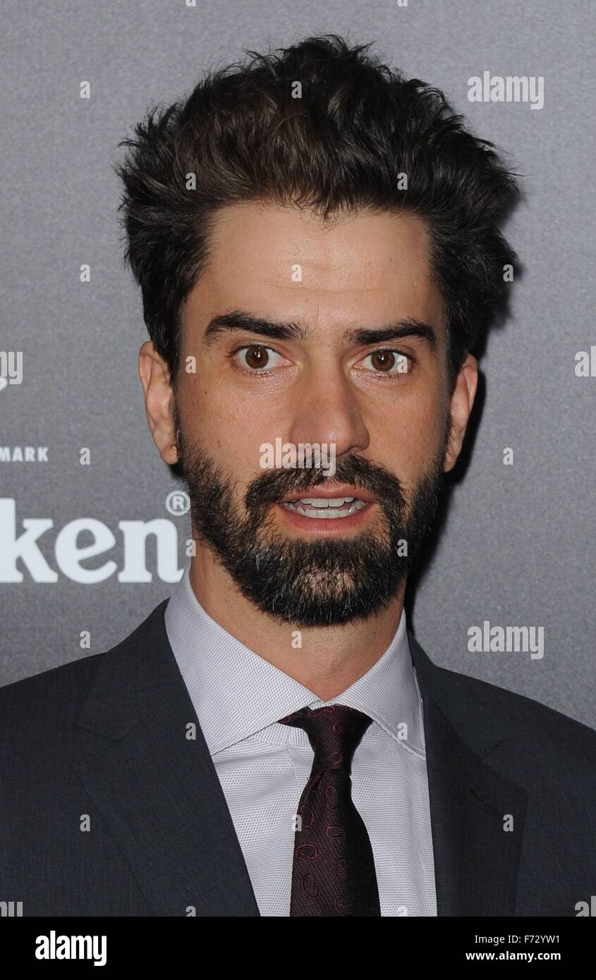 Hamish Linklater at arrivals for THE BIG SHORT Premiere, Ziegfeld Theatre, New York, NY November 23, 2015. Photo By: Kristin Callahan/Everett Collection Stock Photo