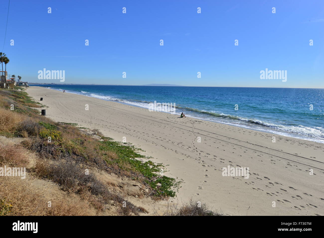 Malibu beach area in Southern California Stock Photo Alamy