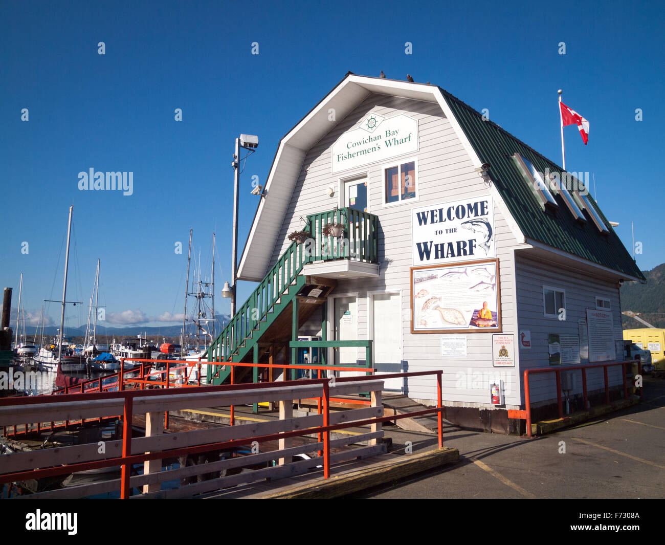 Fishermens wharf cowichan bay hires stock photography and images Alamy