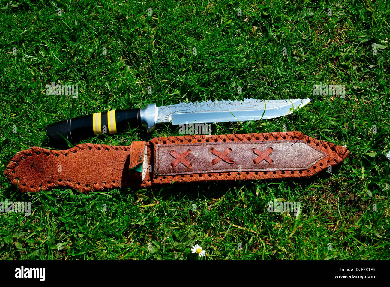 HAND MADE SHEATH KNIFE FROM RUSSIA Stock Photo Alamy