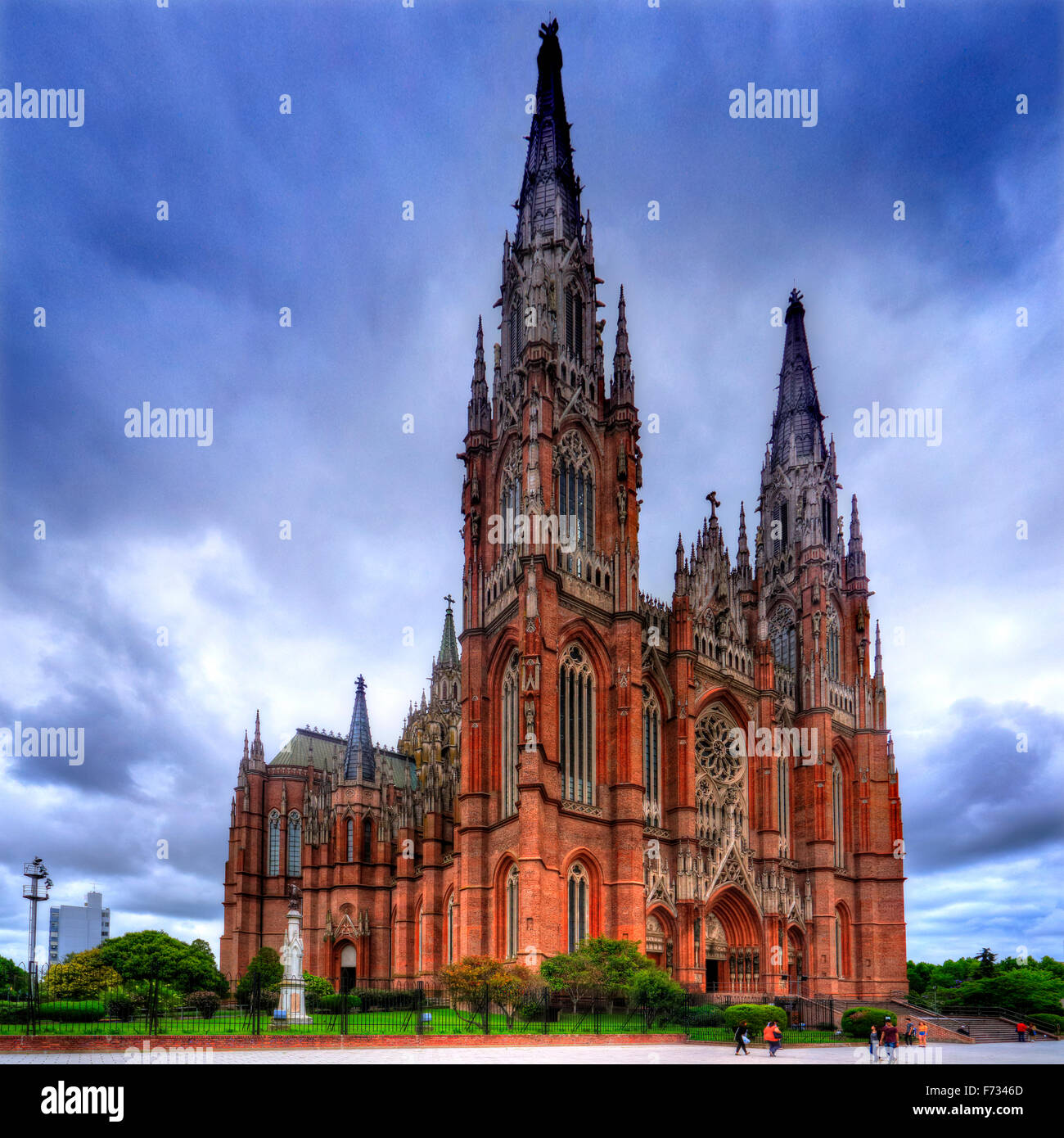 Cathedral of La Plata, Buenos Aires, Argentina Stock Photo