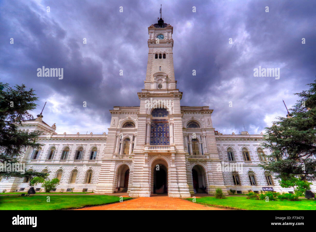 La Plata government Palace, Buenos Aires, Argentina Stock Photo