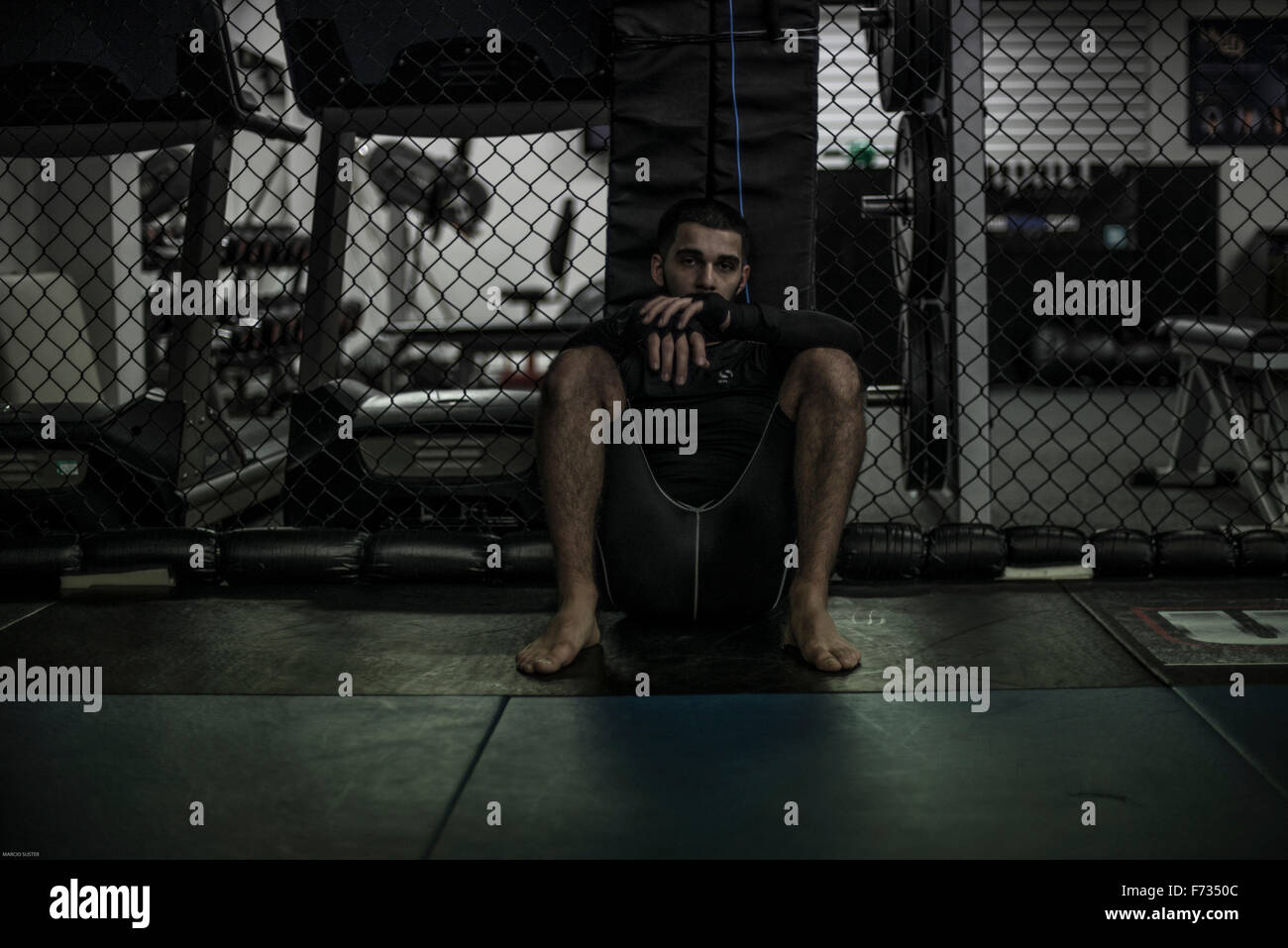 Mma training hi-res stock photography and images