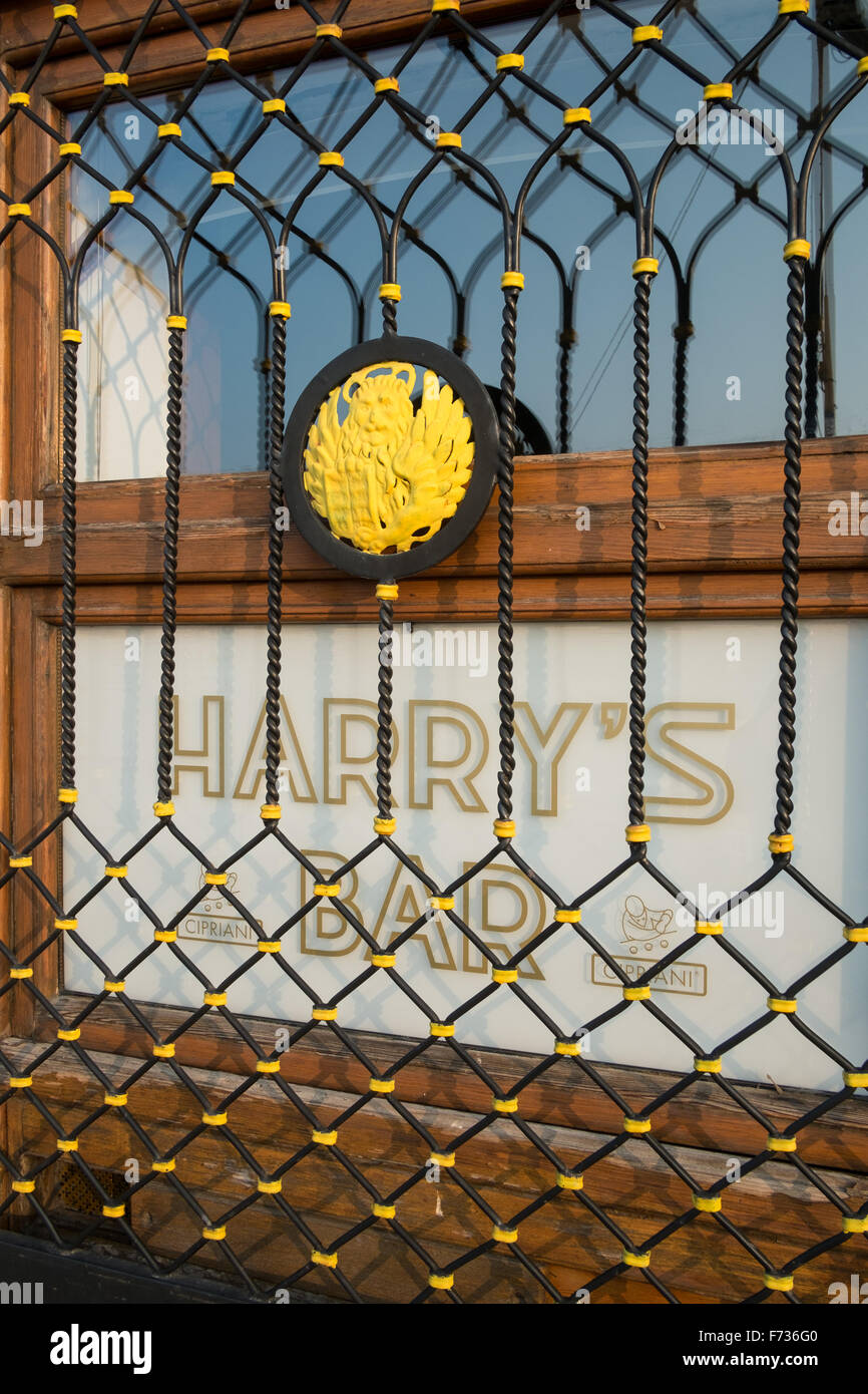 Harrys bar venice hi-res stock photography and images - Alamy