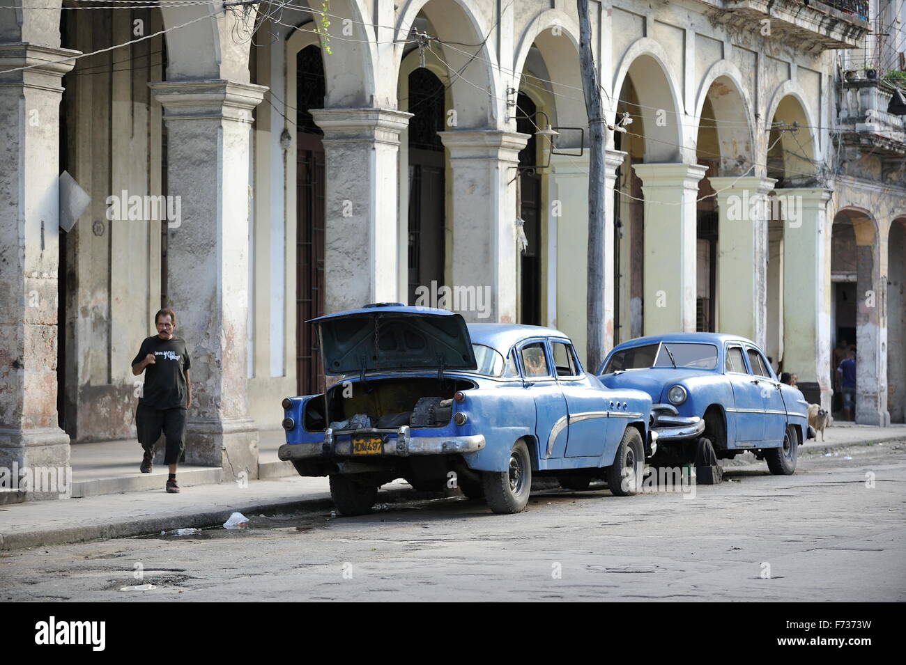 Old cars of Cuba Stock Photo Alamy