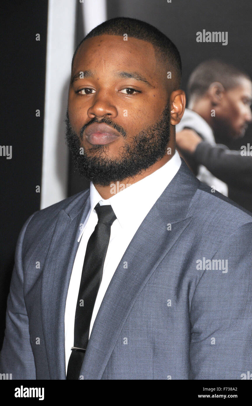 Los Angeles, California, USA. 19th Nov, 2015. Nov 19th 2015 - Los Angeles California USA Writer/Director RYAN COOGLER at The 'Creed ' Los Angeles Premiere held at the Regency Village Theater, Westwood. © Paul Fenton/ZUMA Wire/Alamy Live News Stock Photo