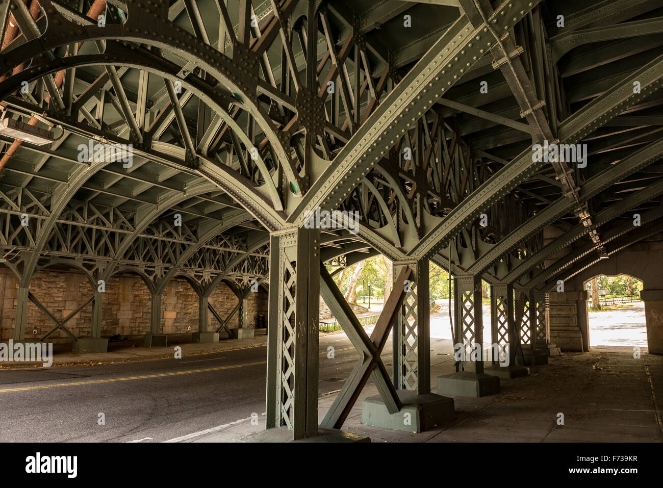 Green park under bridge hi-res stock photography and images - Alamy