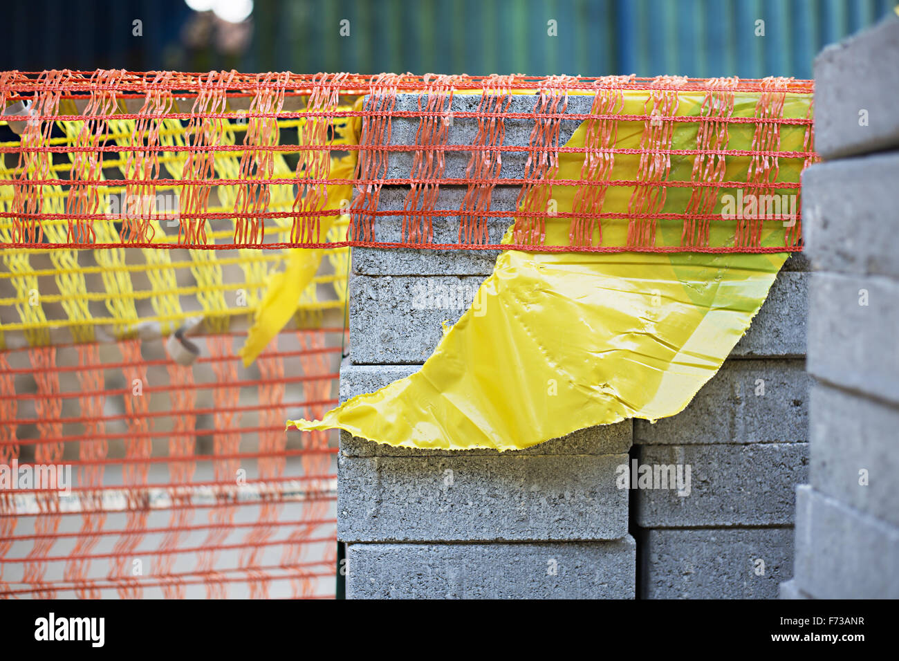 pile of cement brick block Stock Photo - Alamy