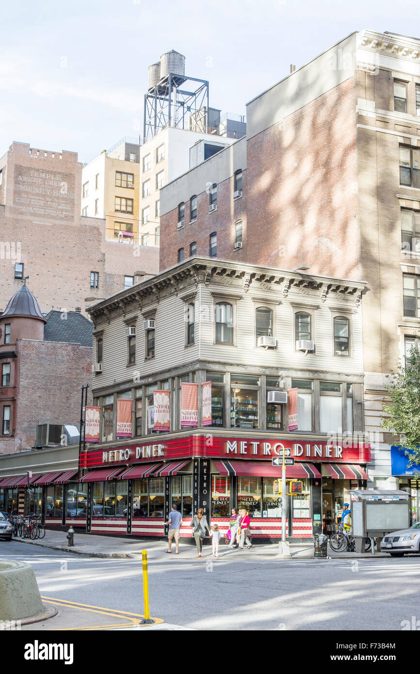 Metro Diner in Midtown Manhattan Stock Photo Alamy