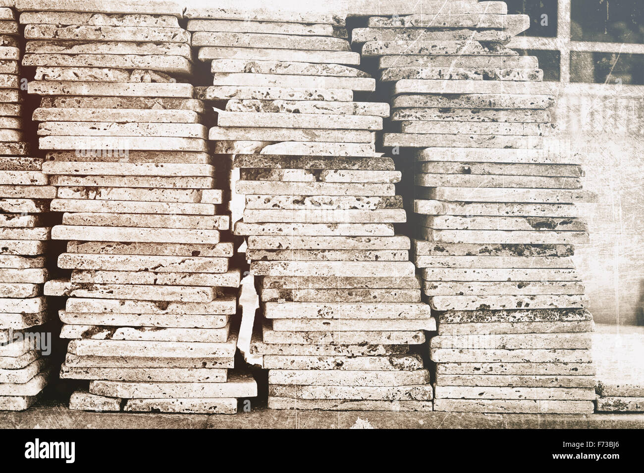 pile of cement brick block Stock Photo - Alamy