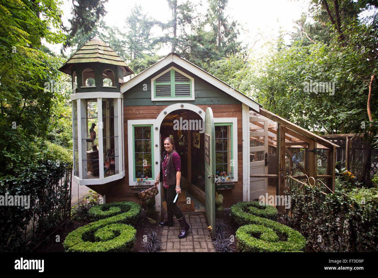 From small, homemade structures to large, elaborate homes, chicken