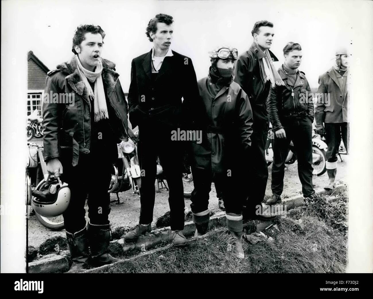 1954 Motorcycle gang member greaser leather jacket. On Parade These