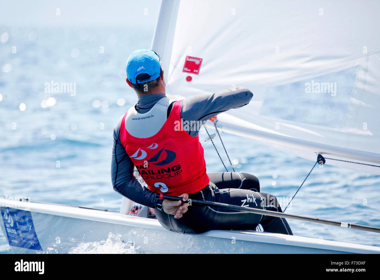 ISAF Sailing World Cup Hyères Fédération Française de Voile. Laser