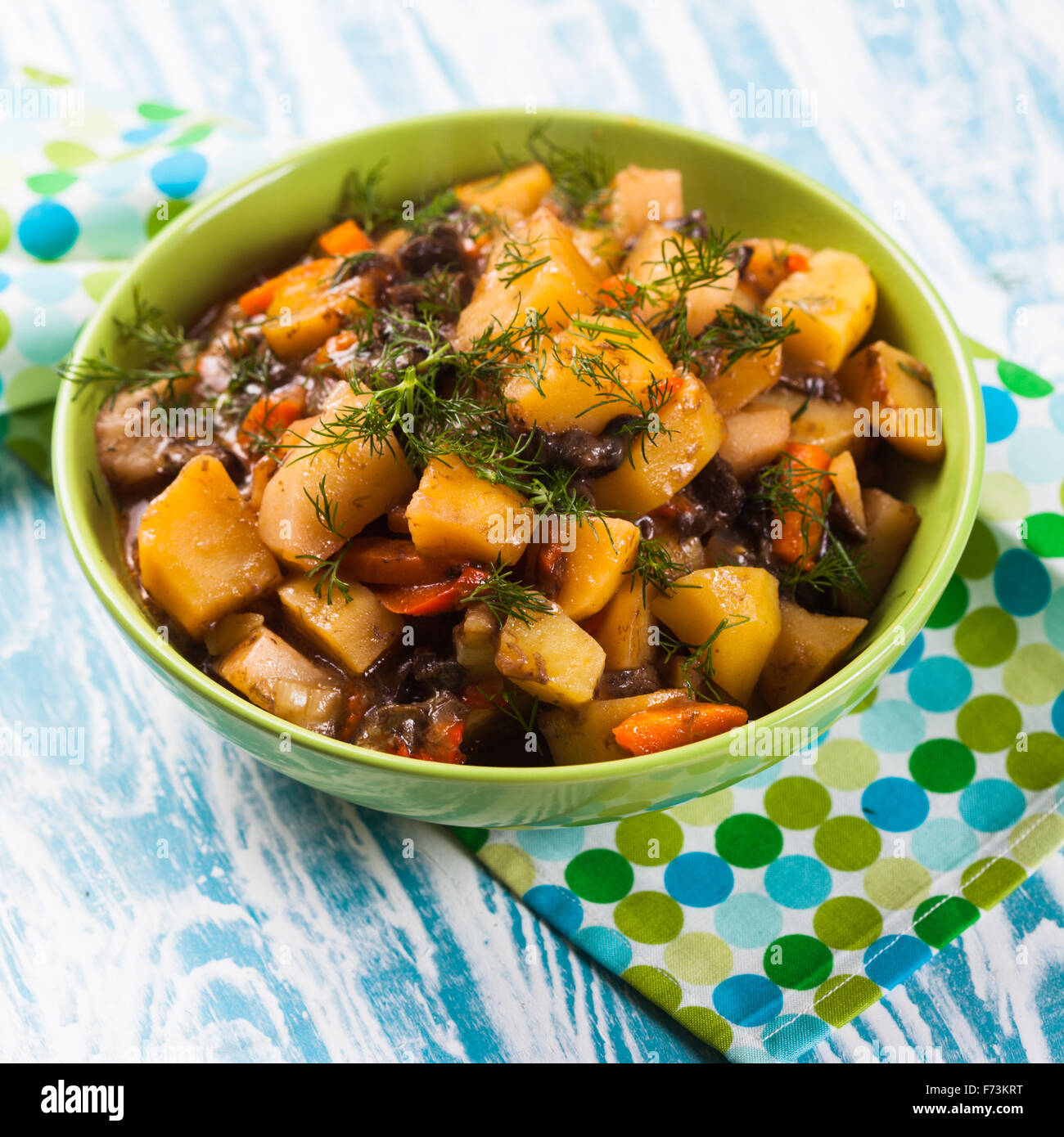 The Vegetable ragout Stock Photo Alamy