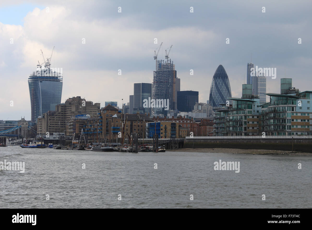 City of London skyscrapers Stock Photo - Alamy