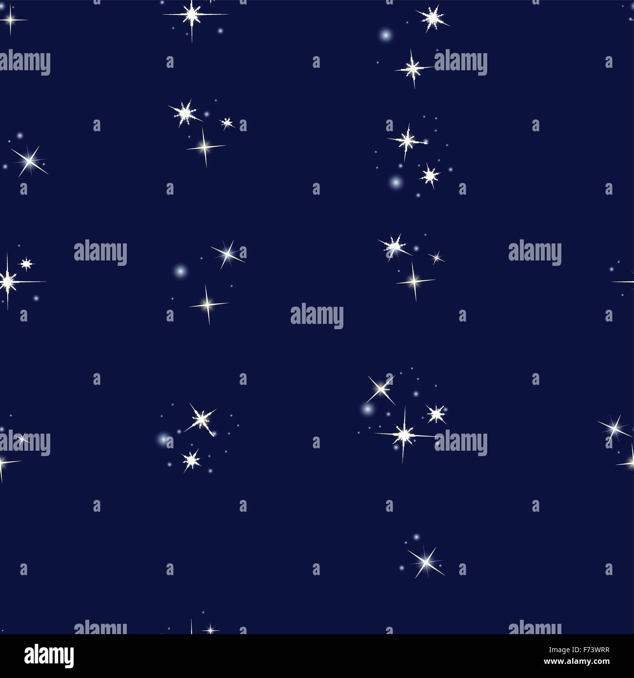Starry sky seamless pattern Stock Vector Image & Art - Alamy