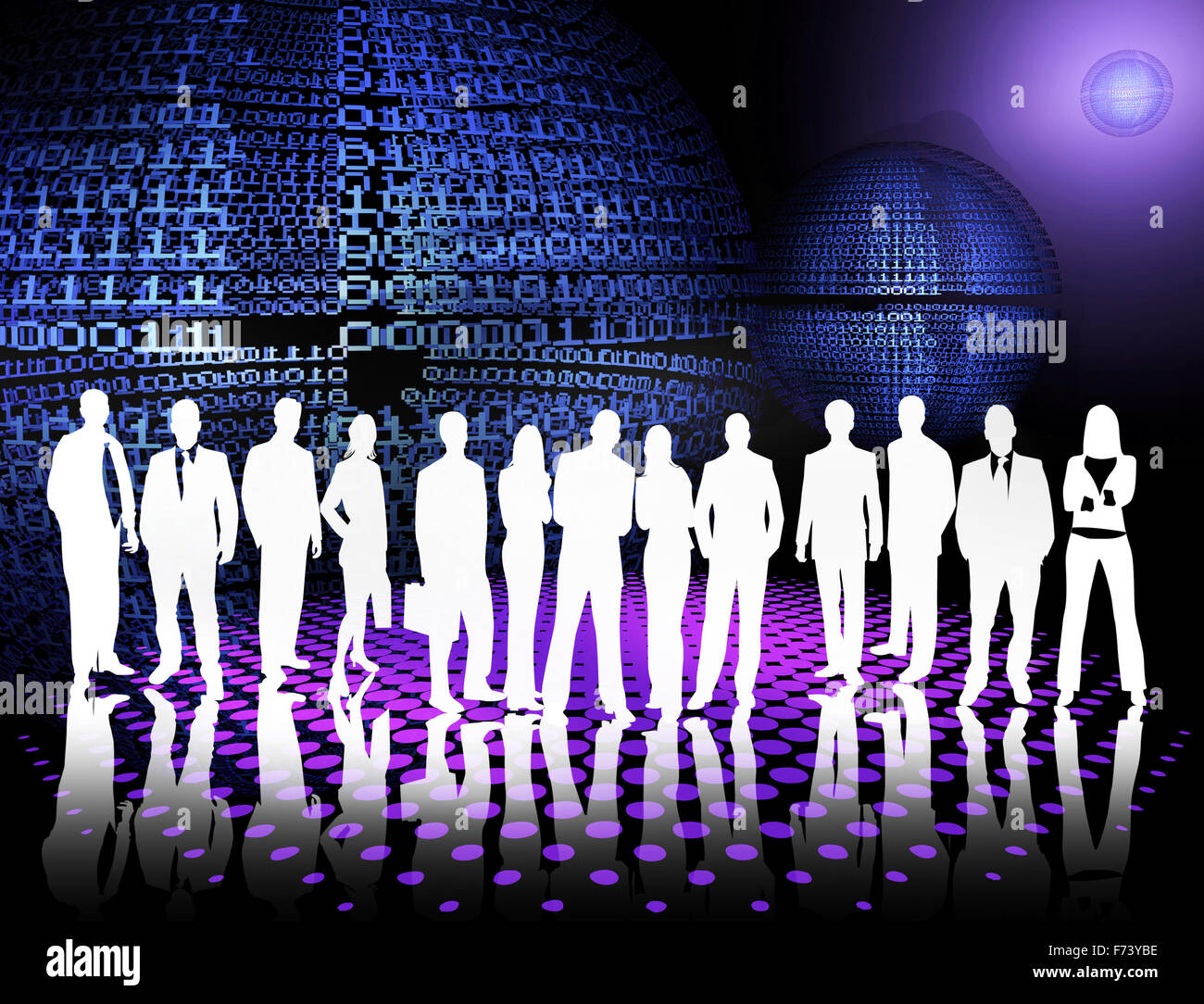 Silhouettes of men hi-res stock photography and images - Alamy