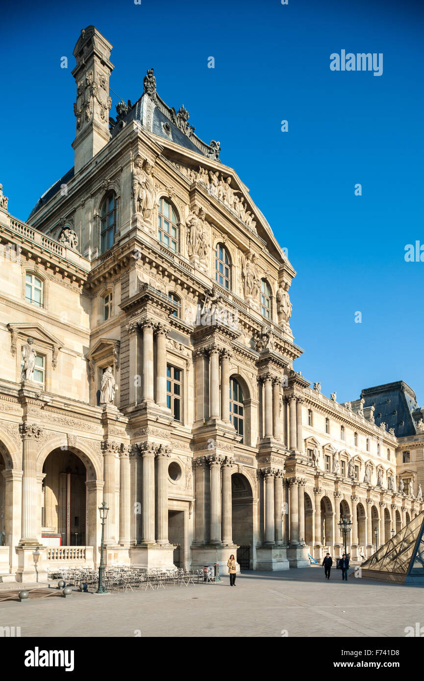 France, Paris, Le Louvre museum Stock Photo