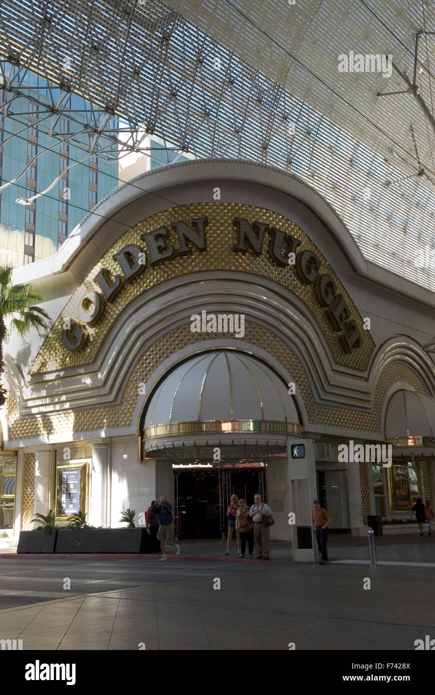 Golden Nugget Las Vegas Nevada USA Stock Photo
