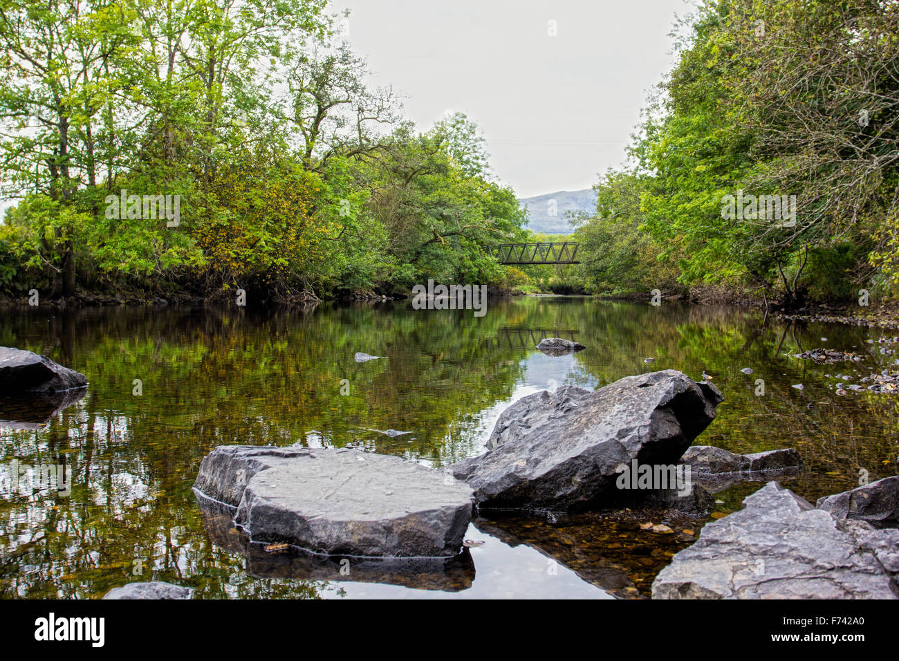 River Teith at Callander Stock Photo
