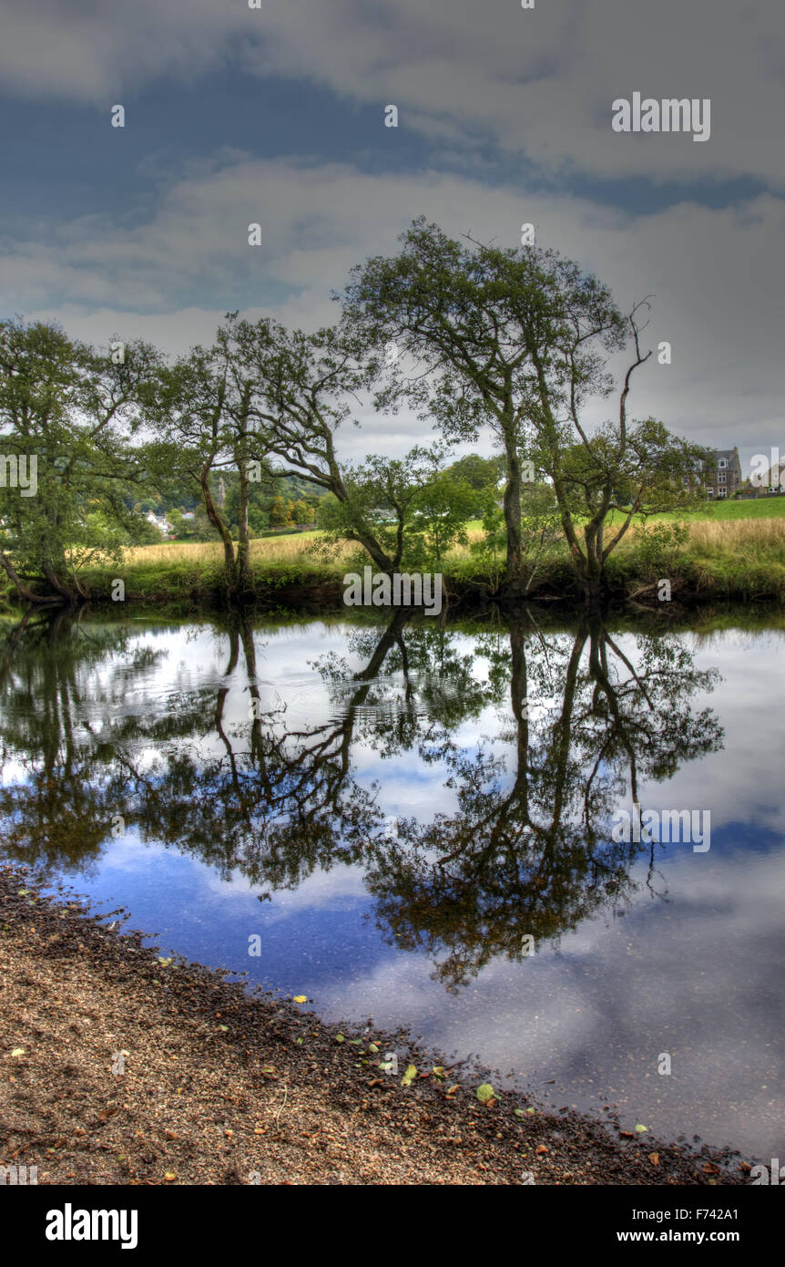River Teith at Callander Stock Photo