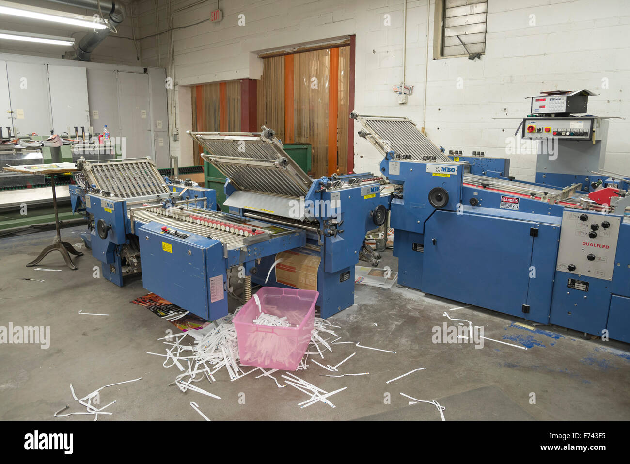 Modern computerized and digital printing plant and facility in