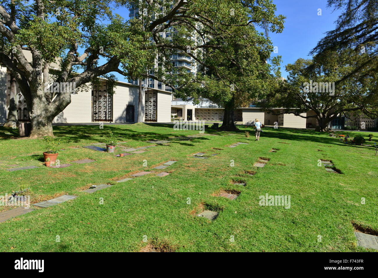 Westwood Cemetery, Los Angeles Stock Photo Alamy