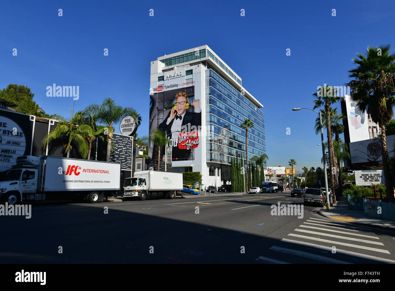 Andaz hotel in Hollywood Stock Photo
