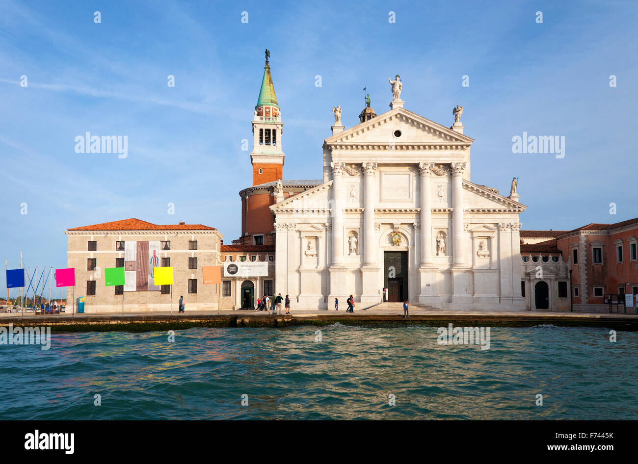 Chiesa San Giorgio Maggiore on Isola di San Giorgio Maggiore, Venice, Italy Stock Photo