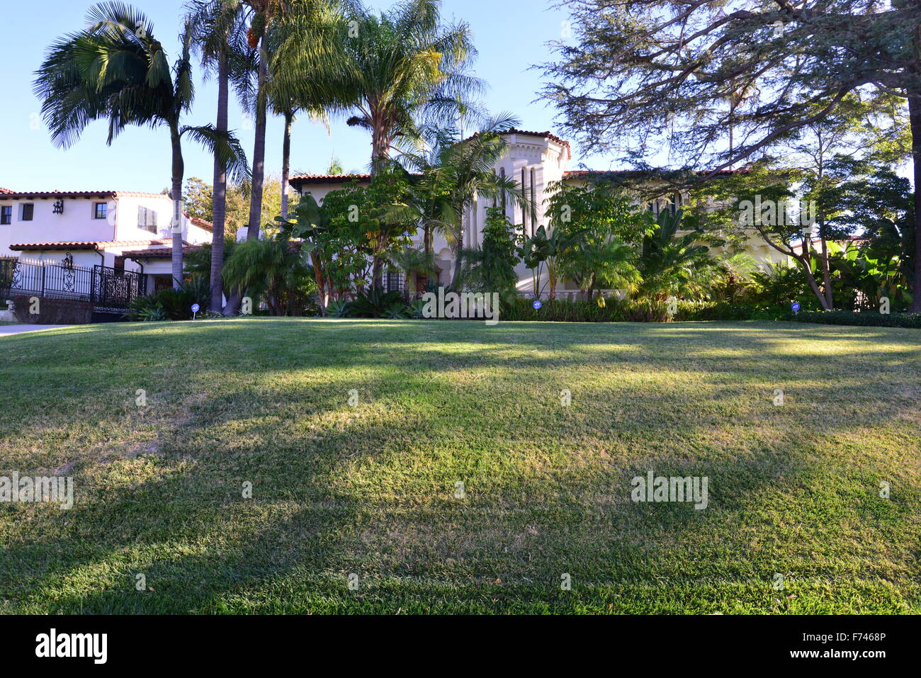 Linden Drive in Beverly Hills, Los Angeles Stock Photo Alamy