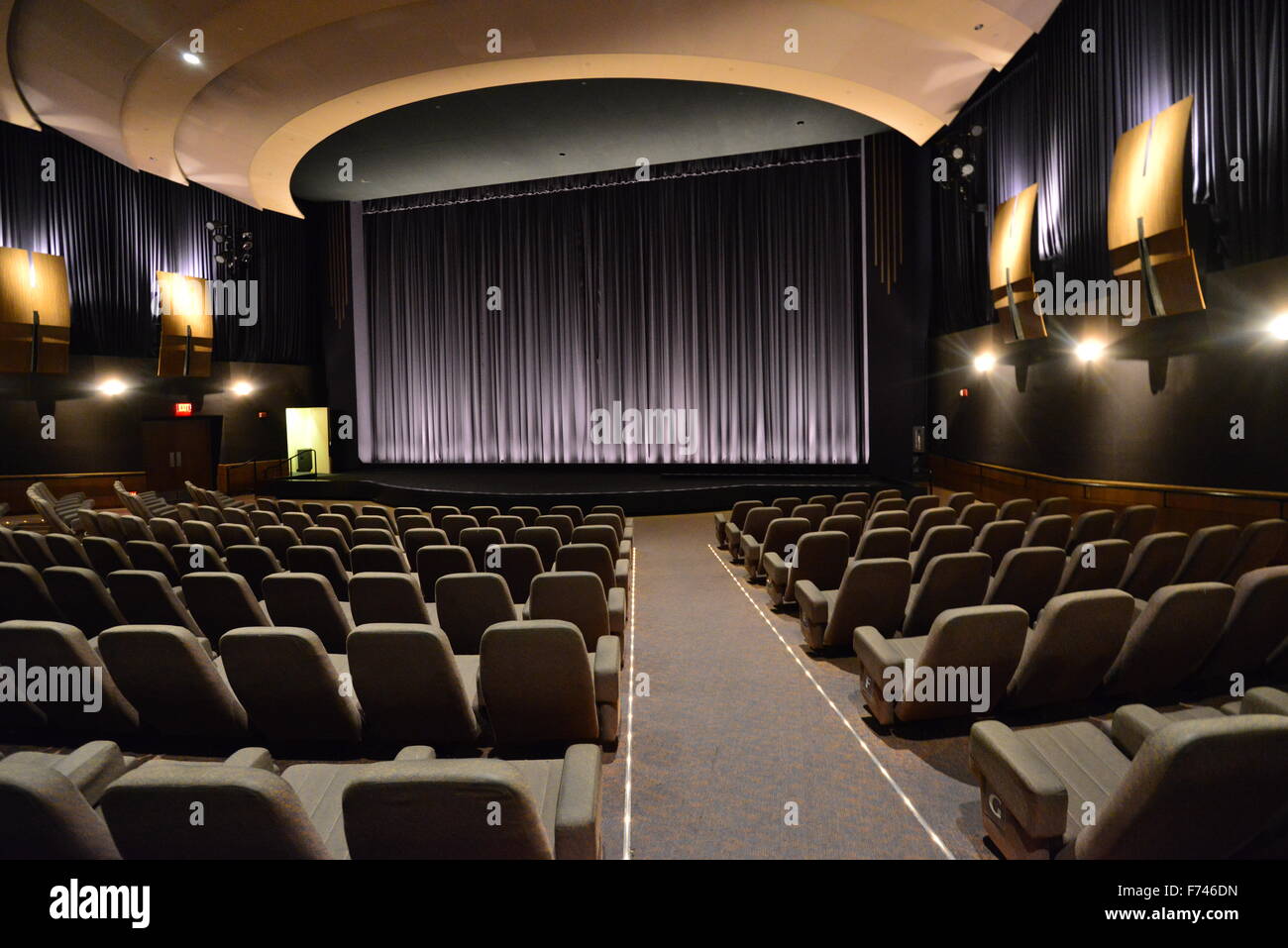 Movie Theatre at Paramount Film Studios Los Angeles Stock Photo Alamy