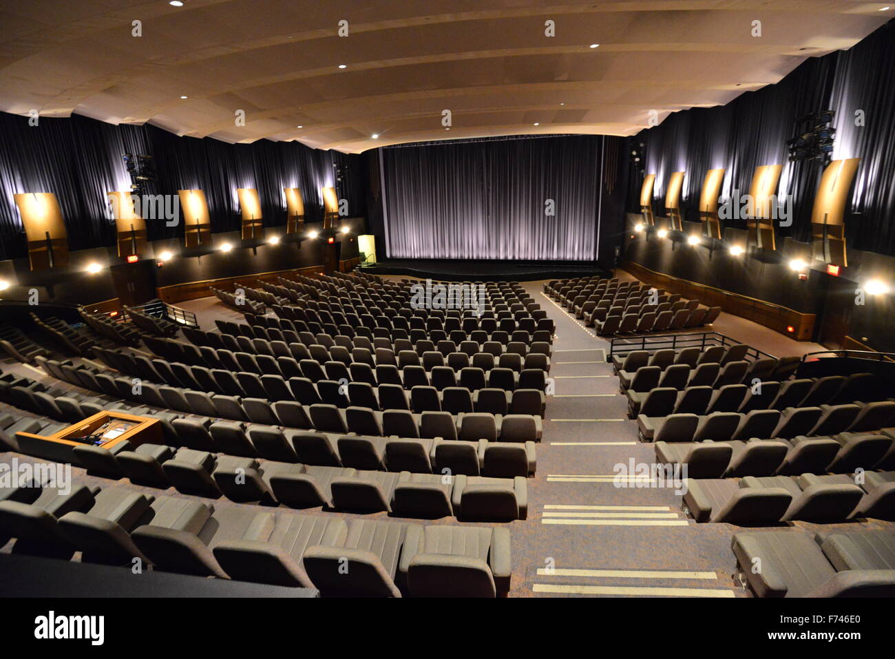 Movie Theatre at Paramount Film Studios Los Angeles Stock Photo Alamy