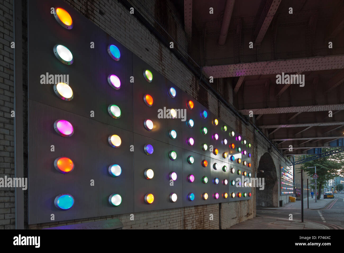 Southwark Street bubble wrap lighting, London, UK Stock Photo Alamy