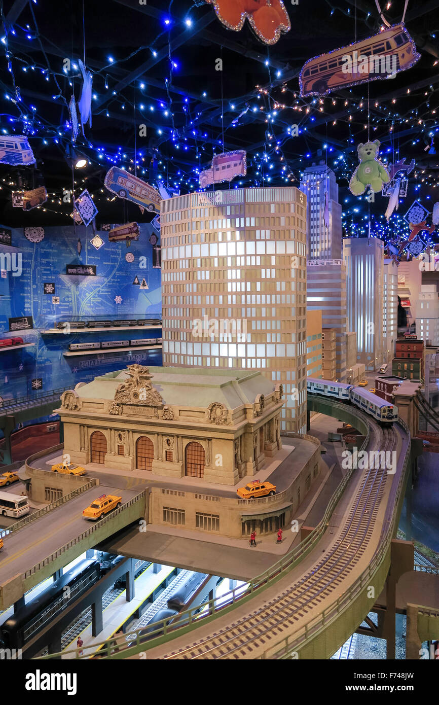 Annual Holiday Toy Train Display, Transit Museum, Grand Central