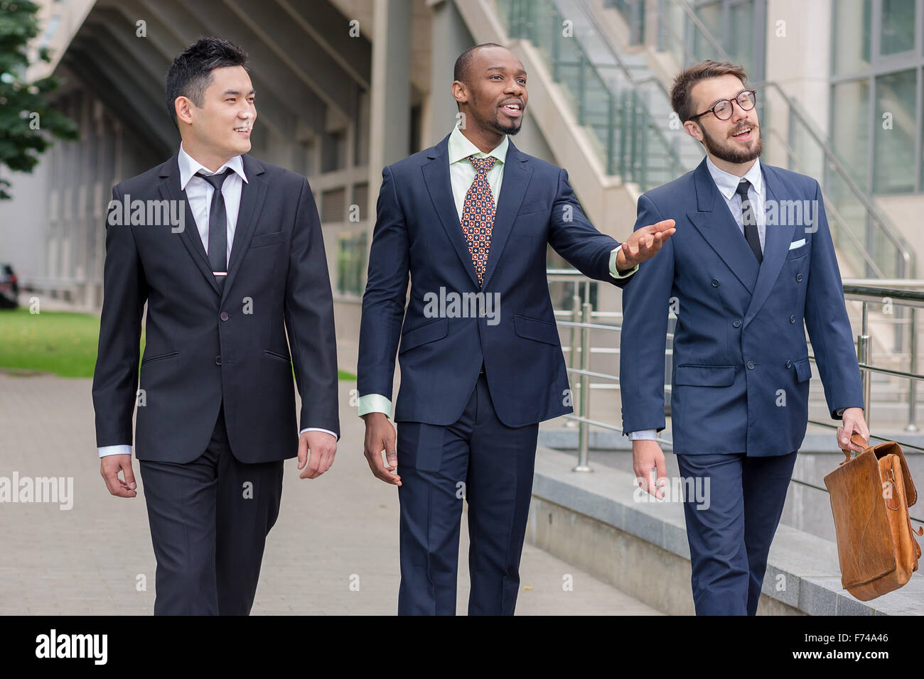 Portrait of multi ethnic business team Stock Photo - Alamy