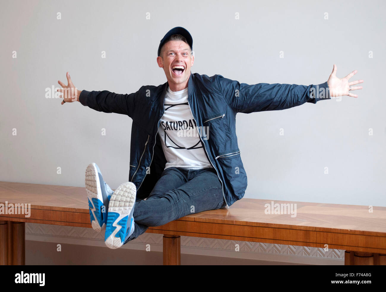 John Partridge, the British actor Stock Photo Alamy