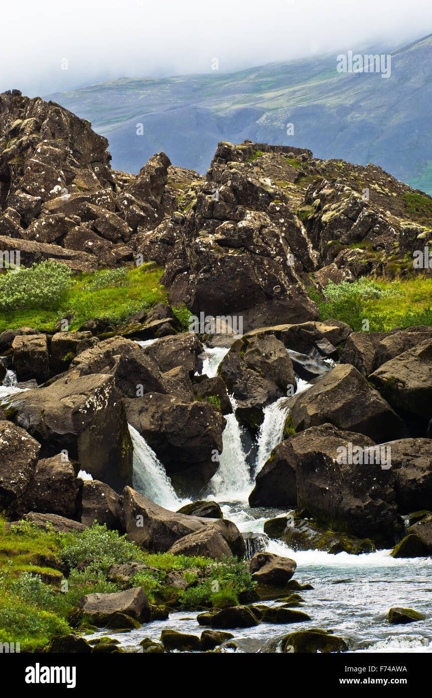 Thingvellir Waterfall Hi-res Stock Photography And Images - Alamy