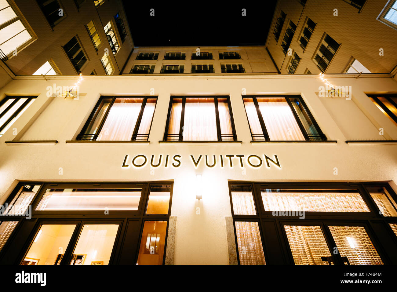 Louis Vuitton shop in Vienna, Austria Stock Photo - Alamy
