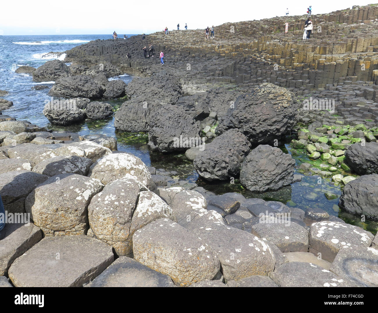 Giant's Causeway, Bushmills, Northern Ireland Stock Photo - Alamy