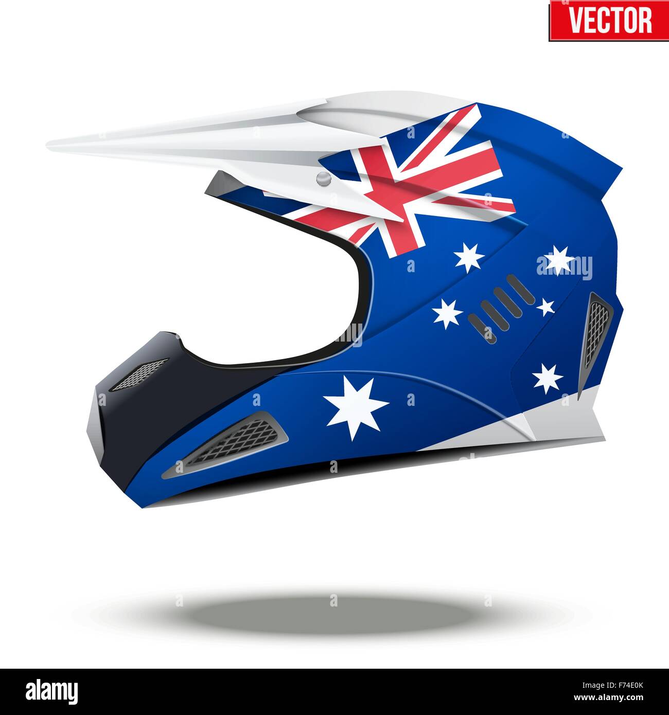 American flag motorcycle Stock Vector Images - Alamy