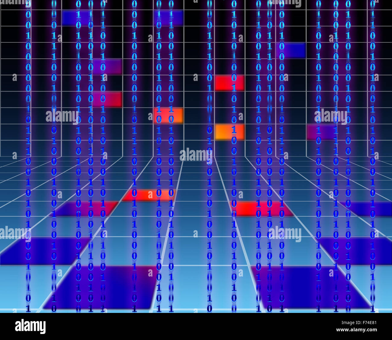 Binary computer code background hi-res stock photography and images - Alamy
